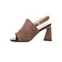 Sandale Dama cu Toc gros K4340-3722B Roz Jose Simon
