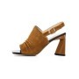 Sandale Dama cu Toc gros K4340-3722C Maro deschis Jose Simon