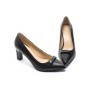Pantofi cu Toc gros K4429-3966A Negru Jose Simon