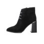 Botine Dama cu toc gros M01-01A Negru Jose Simon