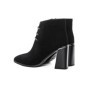 Botine Dama cu toc gros M01-01A Negru Jose Simon
