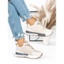 Pantofi Sport Dama din piele naturala 5SZ12 BEIGE | PANTOFUL