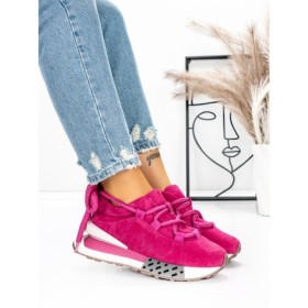 Pantofi Sport Dama din piele naturala 5WZ15 ROSEO | PANTOFUL