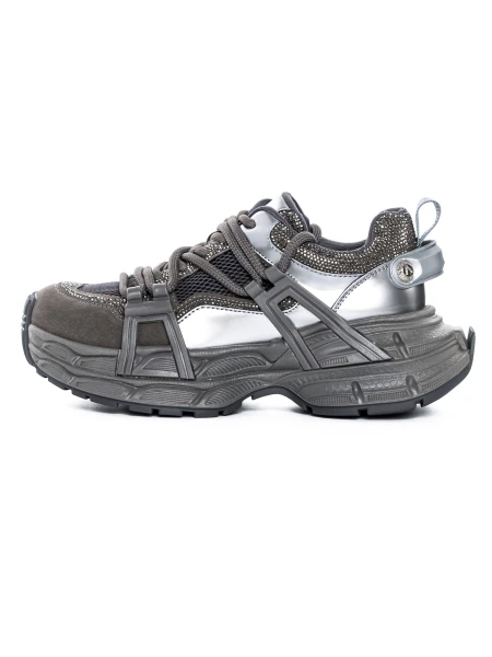 Pantofi Sport Dama din piele naturala 3195 GREY | ADVANCER