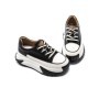 Pantofi Sport Dama din piele naturala KM9071-2 BLACK | ADVANCER
