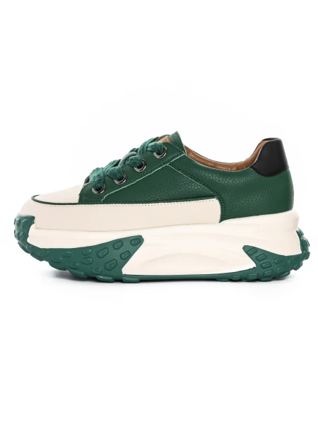 Pantofi Sport Dama din piele naturala KM9071-2 GREEN | ADVANCER