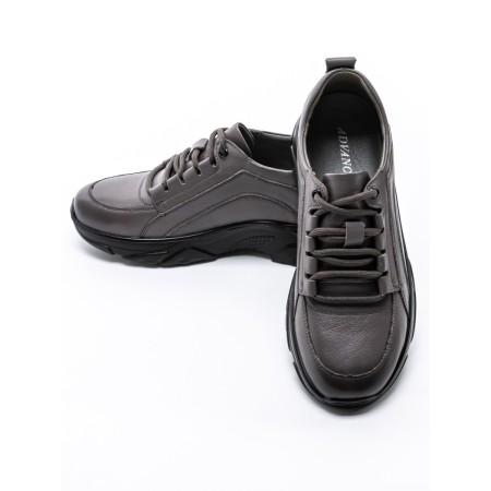 Pantofi Casual Dama din piele naturala N3311 GREY | ADVANCER