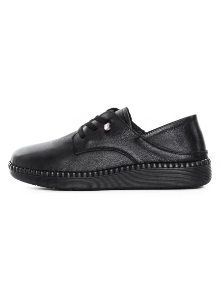 Pantofi Casual Dama din piele naturala 6350 BLACK | ADVANCER