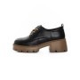 Pantofi Casual Dama din piele naturala 66922 BLACK | ADVANCER