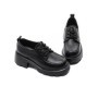 Pantofi Casual Dama din piele naturala 66920 BLACK | ADVANCER