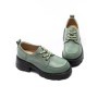 Pantofi Casual Dama din piele naturala 66920 GREEN | ADVANCER