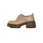 Pantofi Casual Dama din piele naturala 66920 YELLOW | ADVANCER