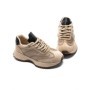 Pantofi Sport Dama din piele naturala 1566825 CREAM-BLACK | ADVANCER
