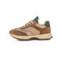 Pantofi Sport Dama din piele naturala 1566825 BROWN-GREEN | ADVANCER