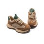 Pantofi Sport Dama din piele naturala 1566825 BROWN-GREEN | ADVANCER
