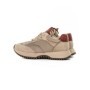 Pantofi Sport Dama din piele naturala 1566825 CREAM-RED | ADVANCER