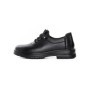 Pantofi Casual Dama din piele naturala N725 BLACK | ADVANCER