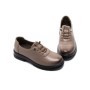 Pantofi Casual Dama din piele naturala N725 APRICOT | ADVANCER