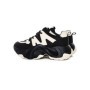 Pantofi Sport Dama din piele naturala 3A532 BLACK-CREAM | ADVANCER