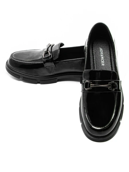 Pantofi Casual Dama din piele naturala 0278G06 BLACK | ADVANCER