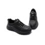 Pantofi Sport Barbati din piele naturala 52701 BLACK | ADVANCER