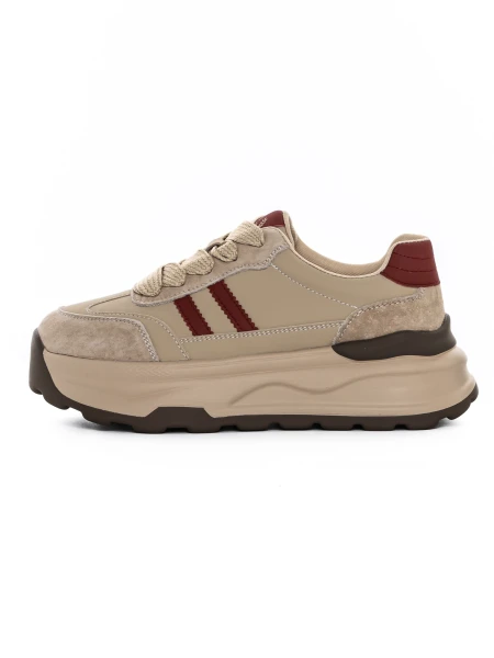 Pantofi Sport Dama din piele naturala Y6306 APRICOT | ADVANCER