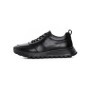 Pantofi Sport Barbati din piele naturala 88866 BLACK | ADVANCER