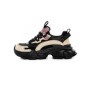 Pantofi Sport Dama din piele naturala Y5758-2 BLACK-PINK | ADVANCER