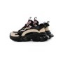 Pantofi Sport Dama din piele naturala Y5758-2 BLACK-PINK | ADVANCER