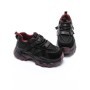 Pantofi Sport Dama din piele naturala 6361-8 BLACK | ADVANCER