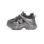 Pantofi Sport Dama din piele naturala 6361-8 GUN METAL | ADVANCER