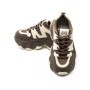Pantofi Sport Dama din piele naturala 3A532 BROWN-CREAM | ADVANCER