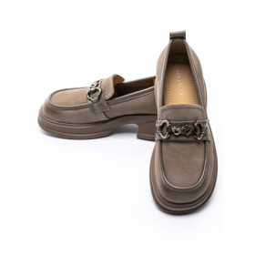Pantofi Casual Dama din piele naturala 8051-3 GREY | ADVANCER