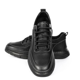 Pantofi Casual Barbati WM807 Negru-Alb | Advancer » Reina.Ro