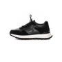 Pantofi Sport Barbati din piele naturala 8077 BLACK-WHITE | ADVANCER