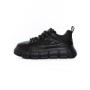 Pantofi Sport Barbati din piele naturala 88220 BLACK | ADVANCER