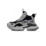 Pantofi Sport Dama din piele naturala Y5797-1 BLACK-GREY | ADVANCER
