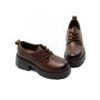 Pantofi Casual Dama din piele naturala 66922 BROWN | ADVANCER