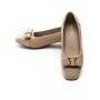 Pantofi cu toc din piele naturala TP3201-1 APRICOT | ADVANCER