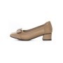 Pantofi cu toc din piele naturala TP3201-1 APRICOT | ADVANCER