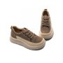 Pantofi Sport Dama din piele naturala 70108-2 KHAKI | ADVANCER