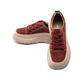 Pantofi Sport Dama din piele naturala 70108-2 RED | ADVANCER