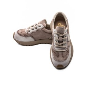 Pantofi Sport Dama din piele naturala KM9819 CREAM | FRANCO GERARDO