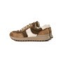 Pantofi Sport Dama din piele naturala KM9819 BROWN | FRANCO GERARDO