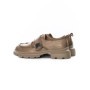 Pantofi Casual Dama din piele naturala KM6715 APRICOT | FORMAZIONE