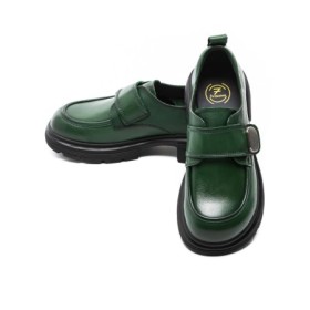 Pantofi Casual Dama din piele naturala KM6715 GREEN | FORMAZIONE