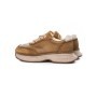 Pantofi Sport Dama din piele naturala KM5502 KHAKI | FRANCO GERARDO