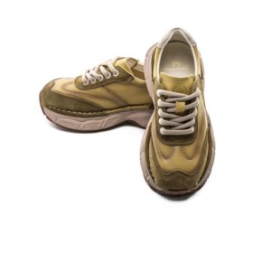 Pantofi Sport Dama din piele naturala KM5502 YELLOW | FRANCO GERARDO