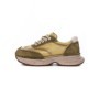 Pantofi Sport Dama din piele naturala KM5502 YELLOW | FRANCO GERARDO