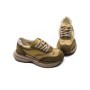 Pantofi Sport Dama din piele naturala KM5502 YELLOW | FRANCO GERARDO